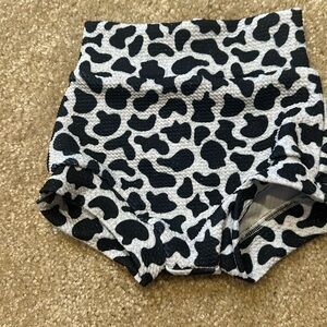 Cute cow shorts